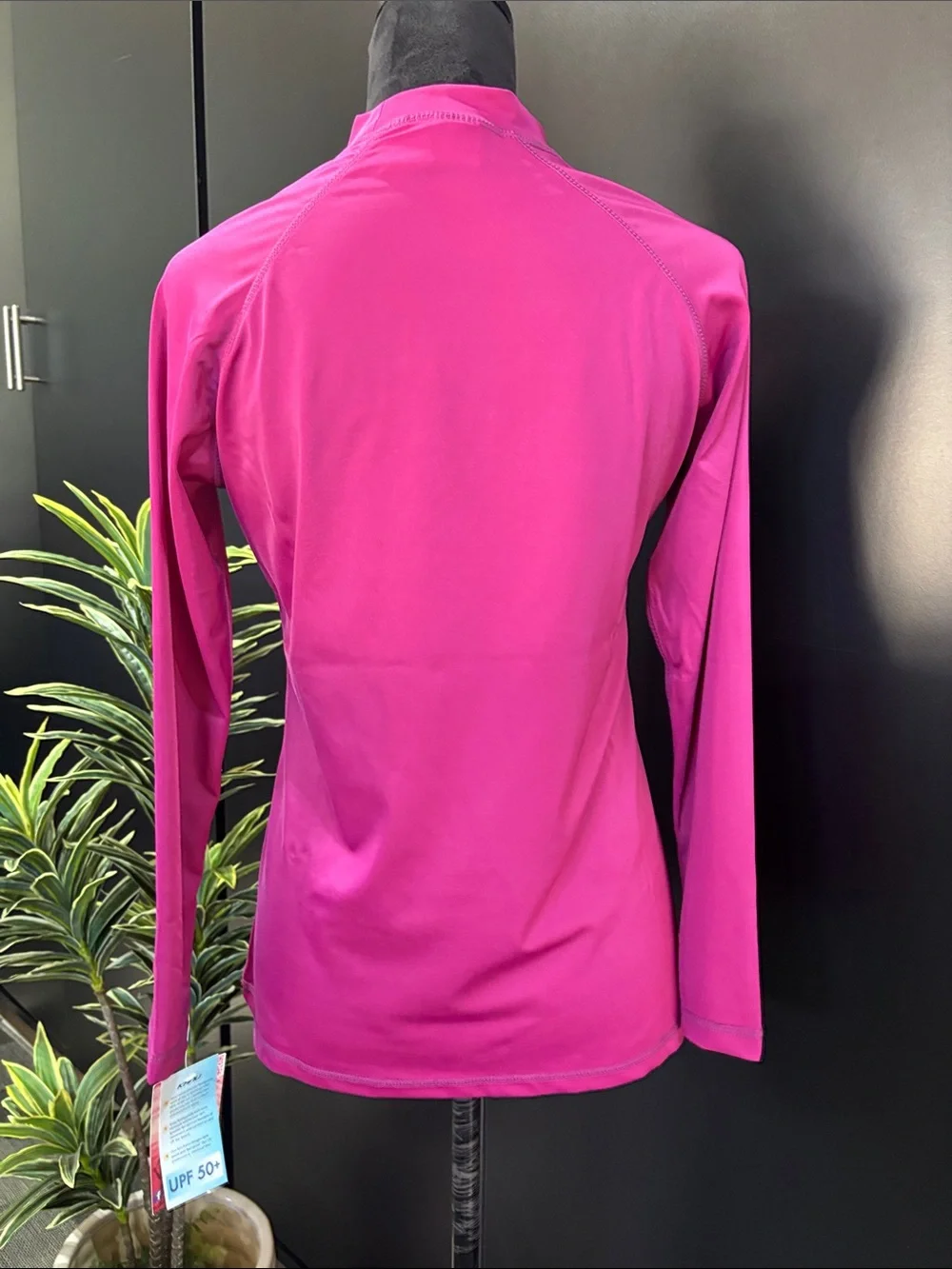 Kanu Surf UPF 50+ rashguard,mock neck, long sleeve,active, 4 way stretch